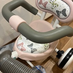 美品㊗️㊗️ミニーちゃん　アイデス  トライク　三輪車　　の画像
