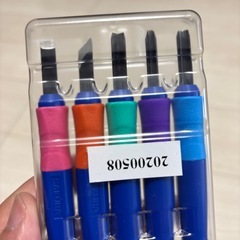 未使用　サクラ　彫刻刀の画像