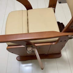 未使用　家具調　ポータブルトイレの画像