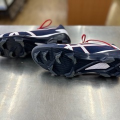 【ドリーム川西店御来店限定】☆ジモティー見たよ♪割引☆asics／野球用ポイントスパイク／27.5cm／クリーニング済み 【99560000036124】の画像