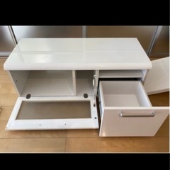 テレビ台＆テレビの画像