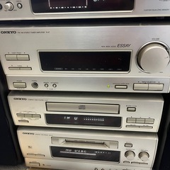 ONKYO EQ-A5 R-A7 C-A7 MD-A7 コンポの画像
