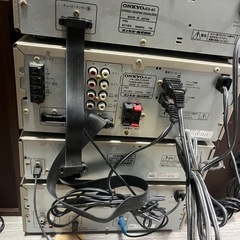 ONKYO EQ-A5 R-A7 C-A7 MD-A7 コンポの画像