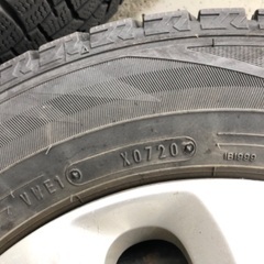 商談中スズキ アルト に履いていた、スタッドレス、ホイール セットの画像