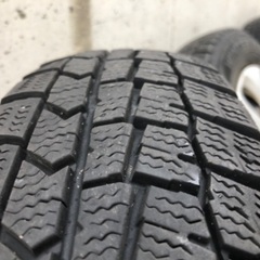 商談中スズキ アルト に履いていた、スタッドレス、ホイール セットの画像