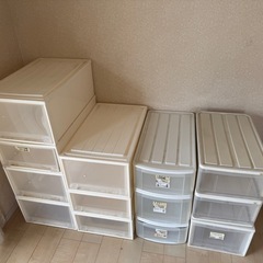 収納ボックスまとめて　引き取り希望の画像