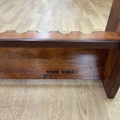 【ドリーム川西店御来店限定】☆ジモティー見たよ♪割引☆WOOD WORKS／ロッドスタンド
／クリーニング済み 【99560000036437】の画像