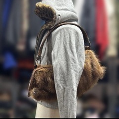 EPOCA エポカ　ファー ハンドバッグの画像