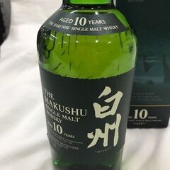 【ジャングルジャングル広陵店】お酒　レア　未開封　箱付き　白州　10年　700ml　シングルモルト　の画像