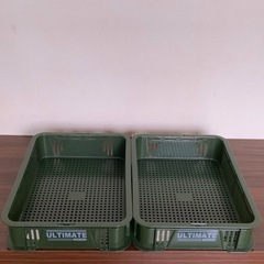 【未使用】　小物収納コンテナボックス　2個の画像