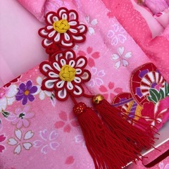 七五三3歳着物の画像