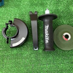 【SIW】makita マキタ GA408DRGX 18V 100mm充電式ディスクグラインダ バッテリー2個、充電器付き【未使用品】の画像