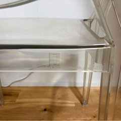 処分価格★値下げ可能★定価69700円 11/27まで！  Kartell カルテル LOUIS GHOST ルイゴースト クリスタル IKEA 小物入れ トレイ 収納 棚 ボックス 本棚 ニトリ イケア 無印良品 ザラホームの画像