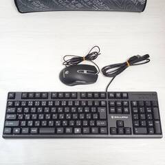 ゲーミングデバイス 周辺機器 大判マウスパッド キーボード マウスの画像