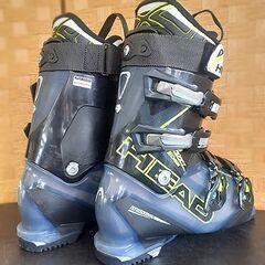 札幌【27.0～27,5cm HEAD アルペンスキーブーツ】ADAPT EDGE 90 アウトソール317mm フレックス90～80 4バックル 黒/黄色 スキー靴 ヘッド 北20条店の画像