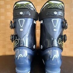 札幌【27.0～27,5cm HEAD アルペンスキーブーツ】ADAPT EDGE 90 アウトソール317mm フレックス90～80 4バックル 黒/黄色 スキー靴 ヘッド 北20条店の画像