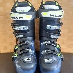 札幌【27.0～27,5cm HEAD アルペンスキーブーツ】ADAPT EDGE 90 アウトソール317mm フレックス90～80 4バックル 黒/黄色 スキー靴 ヘッド 北20条店の画像