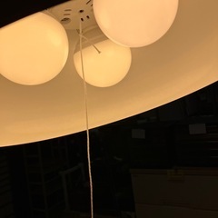 I2511-197 ニトリ ペンダントライト ラルム 年式表記無し 点灯確認済み 電球付き 中古の画像