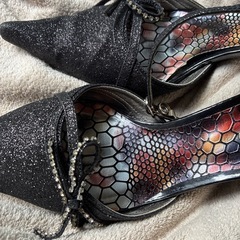 結婚式に　ハイヒールの画像