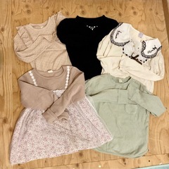 【130cm】女の子🐿️秋冬服12点❄️\おまとめ売り🉐/一部ブランド品有り🔔【ガール/女の子】の画像