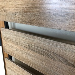 壁掛けウッドラックの画像