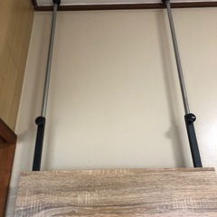 壁掛けウッドラックの画像