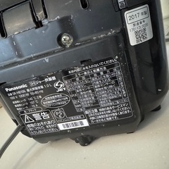 決まりました　2017年製　IH炊飯器　パナソニック　の画像