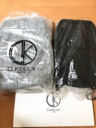 新品未使用◆D.KELLY◆バックパック◆リュックサック◆2個セット◆スクエア◆撥水加工◆アウトドア ビジネス
