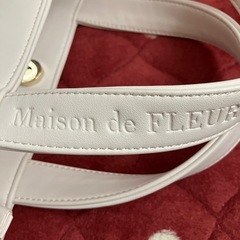 メゾンドフルール　クリアトートバッグの画像