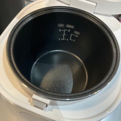 【ジモティー割】マクスゼン 2024年製 2合炊き炊飯器（ID1565）の画像