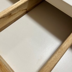 ローテーブル　ホワイト　白　引き出し付き
の画像