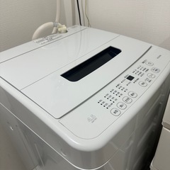 アイリスオーヤマ全自動洗濯機　容量 4.5kg の画像