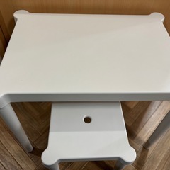 キッズデスク&チェアセットの画像