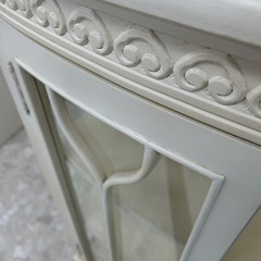 【表示価格より20%OFF!!】Kino White Furniture アンティークキャビネットの画像