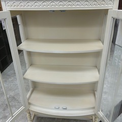 【表示価格より20%OFF!!】Kino White Furniture アンティークキャビネットの画像
