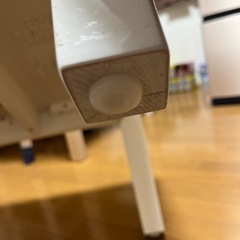 ローテーブル　ホワイト　白　引き出し付き
の画像