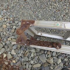 【お渡し予約中】古いサビありアルミ脚立の画像