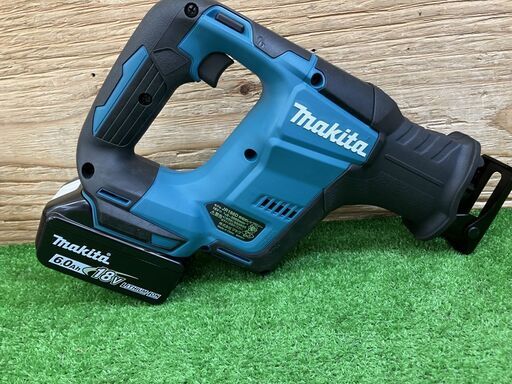 【SIW】≪汚れあり≫ makita マキタ JR188DRGX 充電式レシプロソー バッテリー2個、充電器付き【未使用・長期保管品】