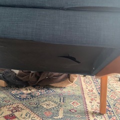 Luleo ソファ カウチソファ 2人掛け 木組 北欧 ソファー 木製の画像