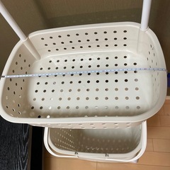 ランドリー収納　棚　かご　11/9希望11/15までの画像