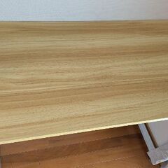 ナチュラル木目調デスク／ワークデスク（100-50 cm）の画像