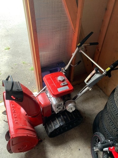 ホンダ除雪機5馬力！