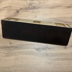 飾り棚　ダークブラウンの画像