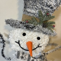 イルミネーション　雪だるま　スノーマン　イルミネーションライト　屋外　ライト　クリスマス　LED　モチーフライト　の画像