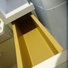 洗濯機周りなどのコーナー棚の画像