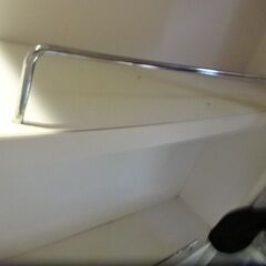 洗濯機周りなどのコーナー棚の画像