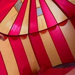 IKEAキッズテント　の画像