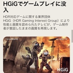 LG 55V型 4Kチューナー テレビの画像