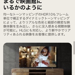 LG 55V型 4Kチューナー テレビの画像