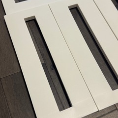 美品　ニトリ　洗面台下収納 伸縮フリーラック クラネの画像